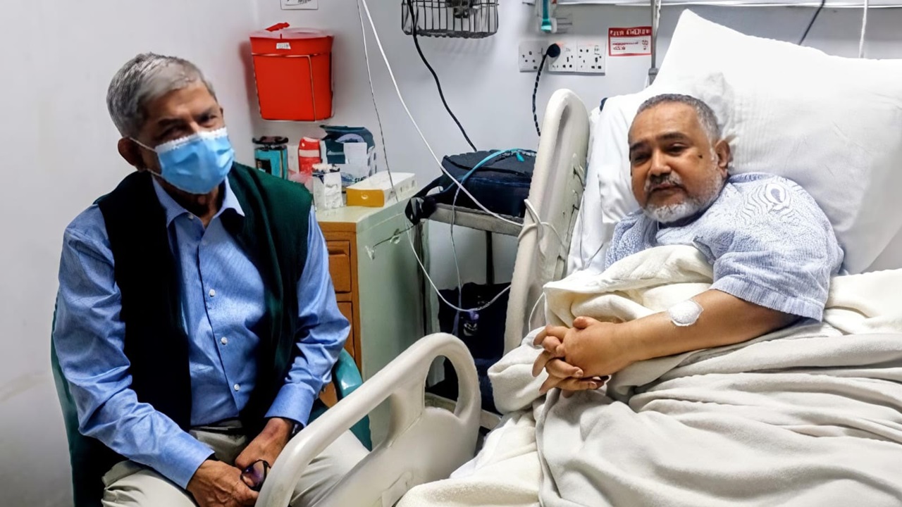 জামায়াতের নায়েবে আমিরের খোঁজ নিলেন মির্জা ফখরুল